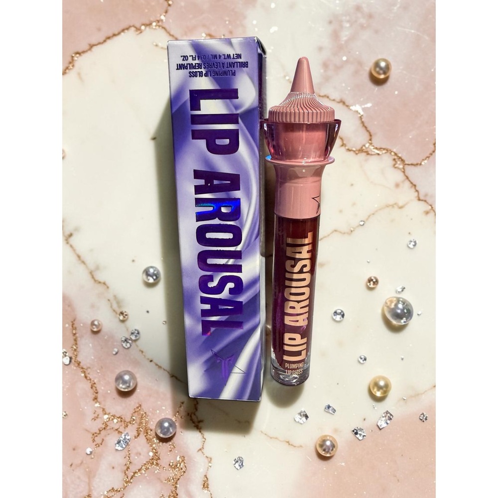 Jeffree Star Cosmetics • Lip Arousal Plumping Lip Gloss • Shade: Voyeurism • NIB